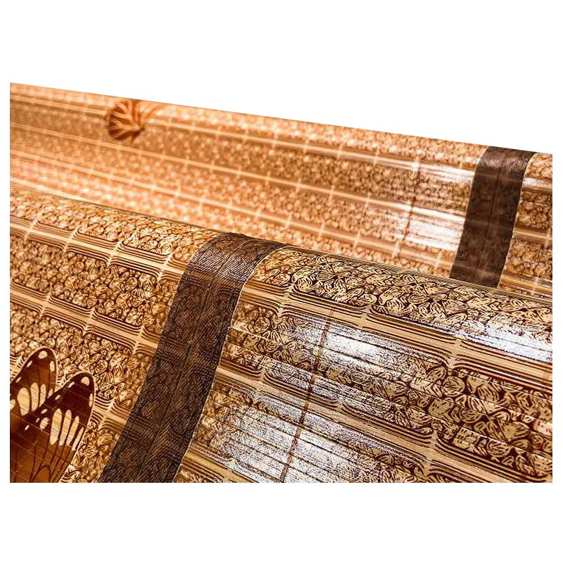 Printed wool mat