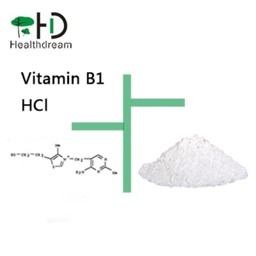 Vitamin B1 HCl Thiamine HCL Food grade Pharm Grade