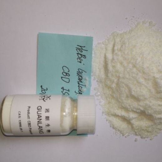 99+% Pure CBD Isolate Powder (Crystalline) from Hemp
