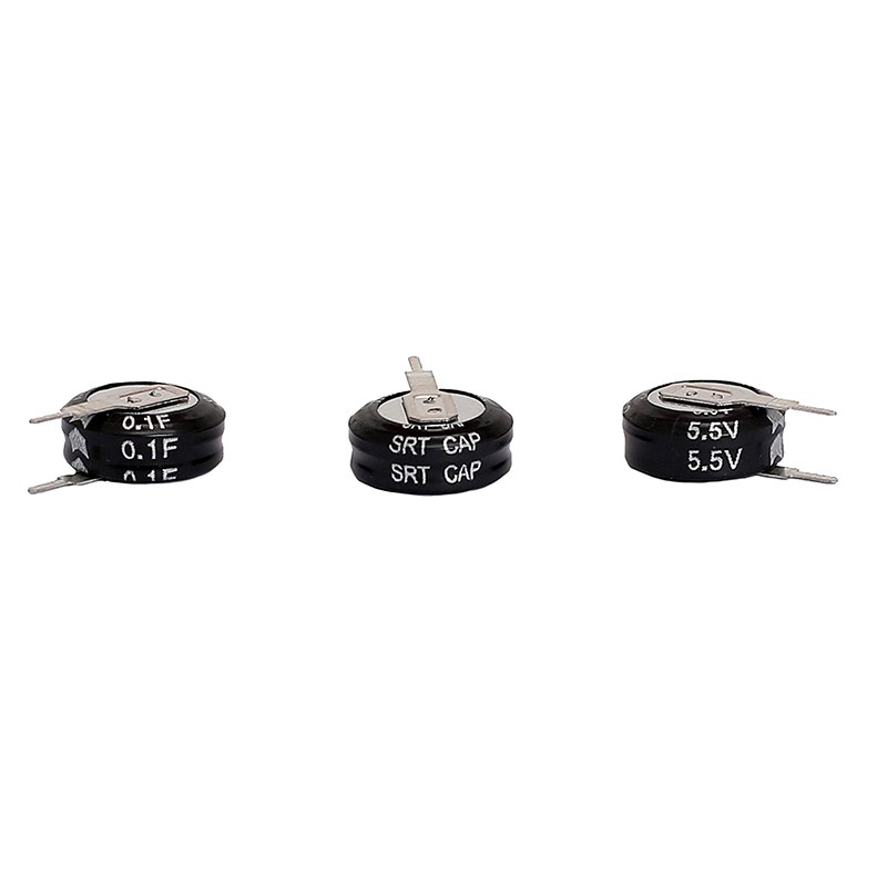 SiRuite Supercapacitor with low internal resistance and low leakage current 5.5V 0.1F V type /5.5V 0.1F H type 8000 PCS