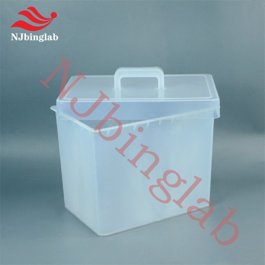 NJbinglab translucent PFA tank, HF resistant, for geochemstry