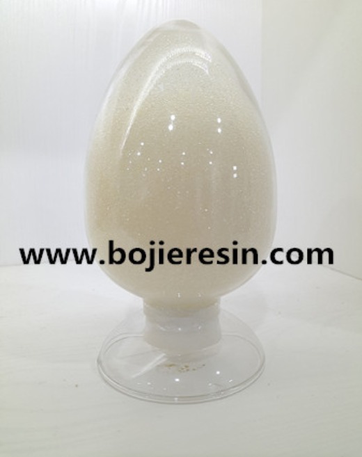 Ion exchange resin for rhenium extraction