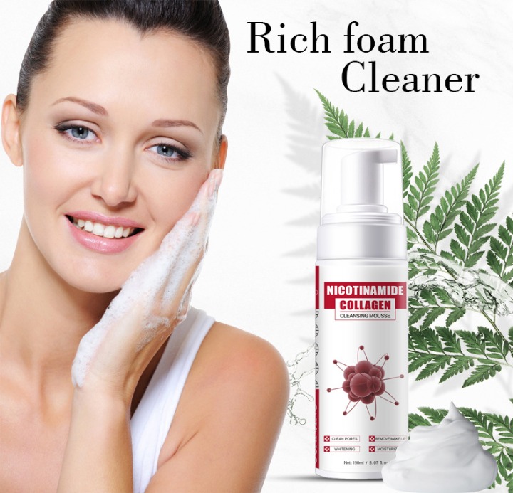 Disaar Nicotinamide Collagen  Cleansing Mousse 150ml