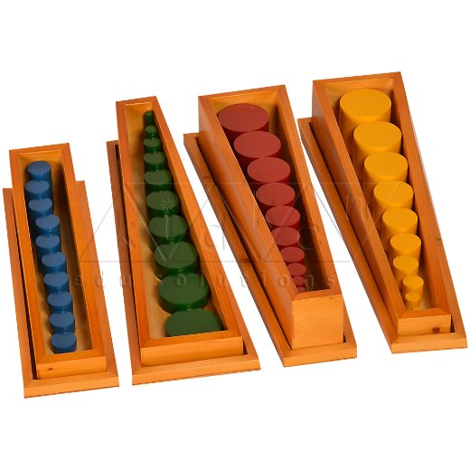 Knobless Cylinders - (Teakwood, PU - chip free)  S020