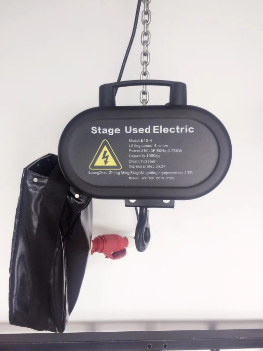 Outdoor Waterproof Stage Lifting Electric Chain Hoist with 1000kg 2000kg