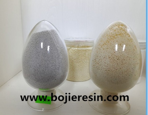 Lanthanum extraction resin