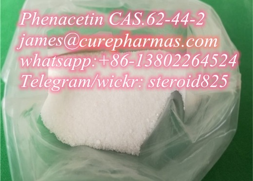 Factory supply Phenacetin, Fenacetin powder, CAS.62-44-2,100% customs pass rate,james at curepharmas dot com