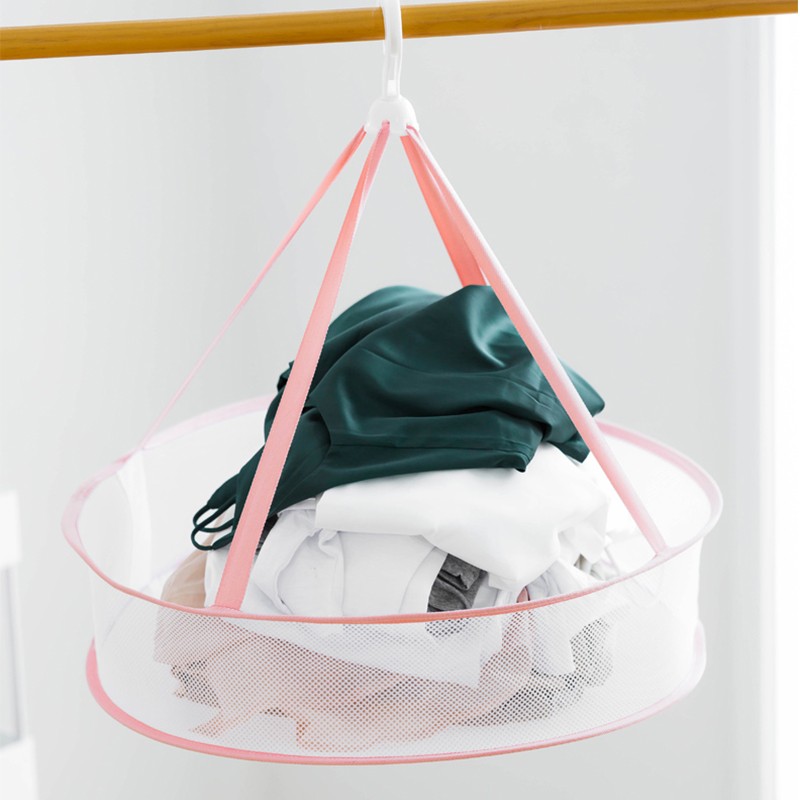 A cloth basket for drying sweaters to prevent deformation. A special clothes rack for household socks