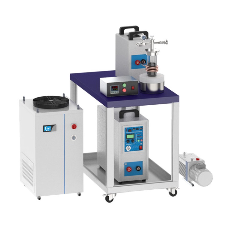7KW Induction melting system with temperature-controller up to 1700℃