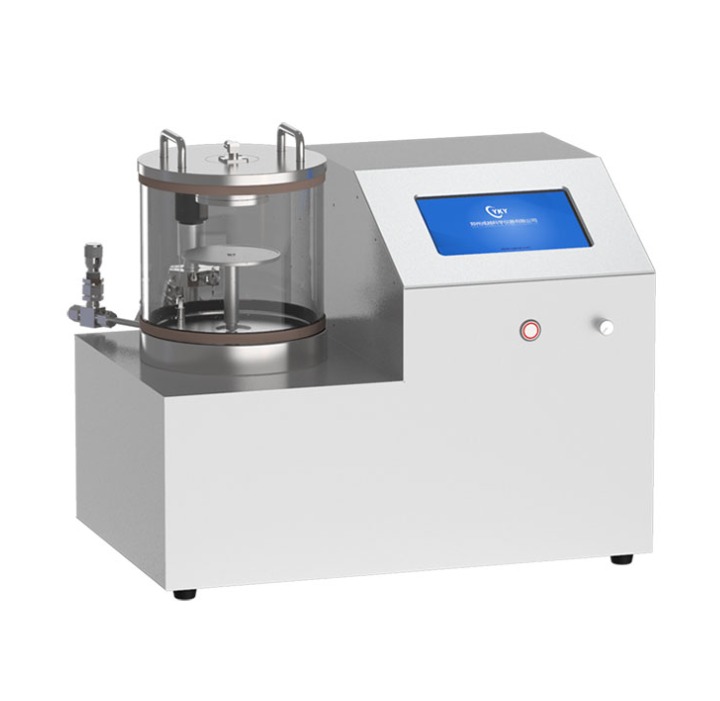 Laboratory bench top plasma sputtering coater with rotary sample stage