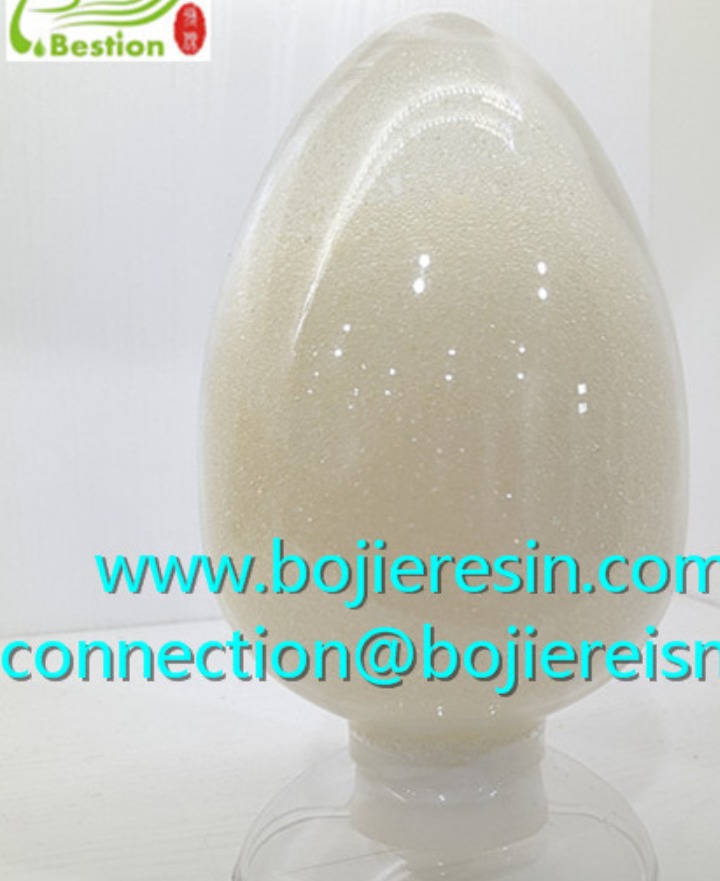 Heparin sodium extraction resin