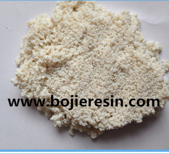 Chlorophyll separation and purification resin