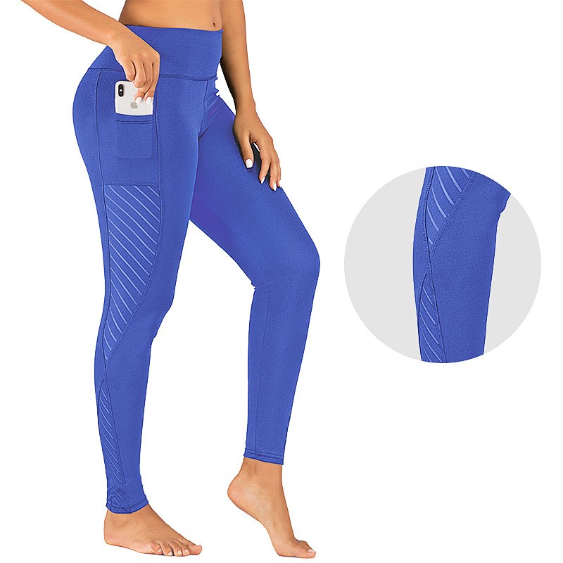 See-through gauze patchwork hip pants