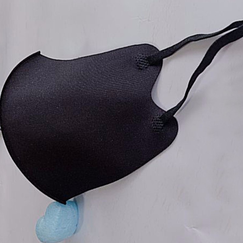 Children's dust proof ice silk rope adjustable washable mask 20 mixed colors, 20 monochrome