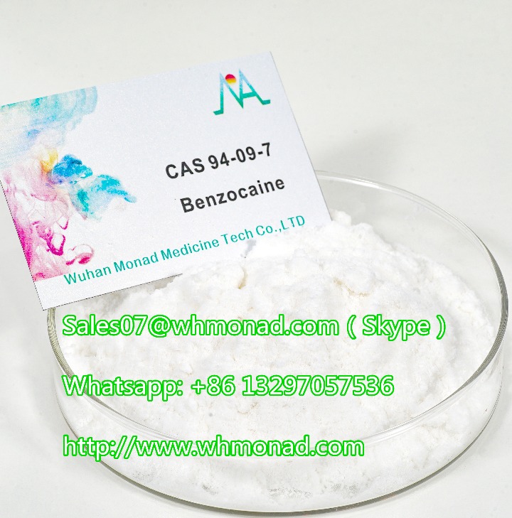 Free Sample Testing 100% Quality Guarantee Benzocaine White Powder