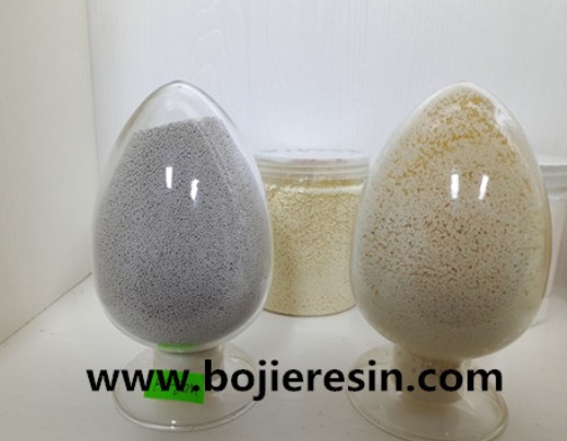 Lanthanum extraction resin