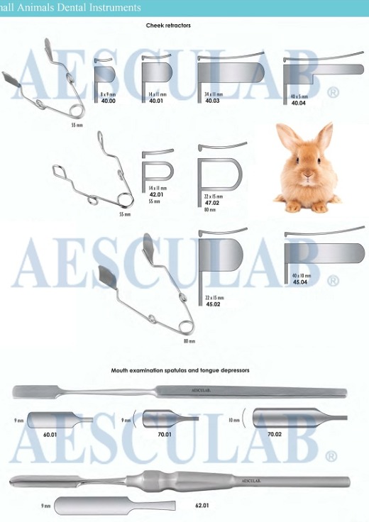 Cheek Retractor for Small Animals