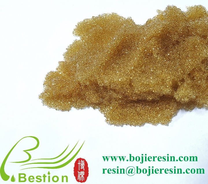 Condensate polishing resin