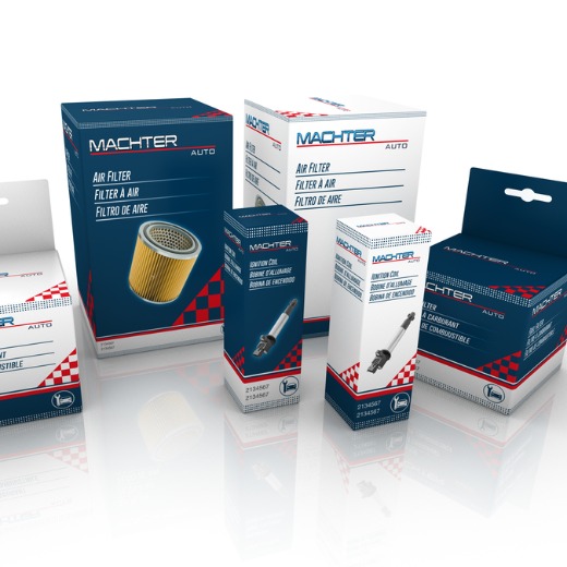 auto spare parts packaging box paper material with colourful printing custom size and logo