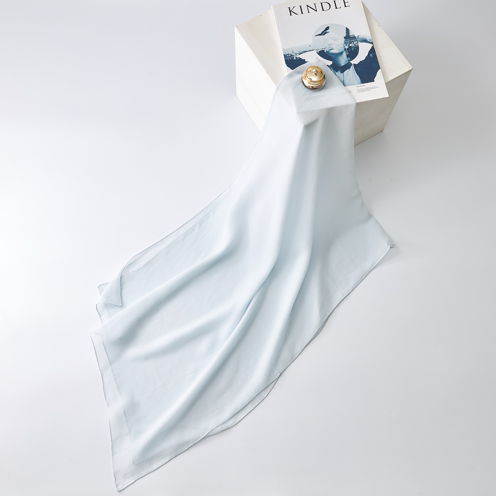Long silk scarves