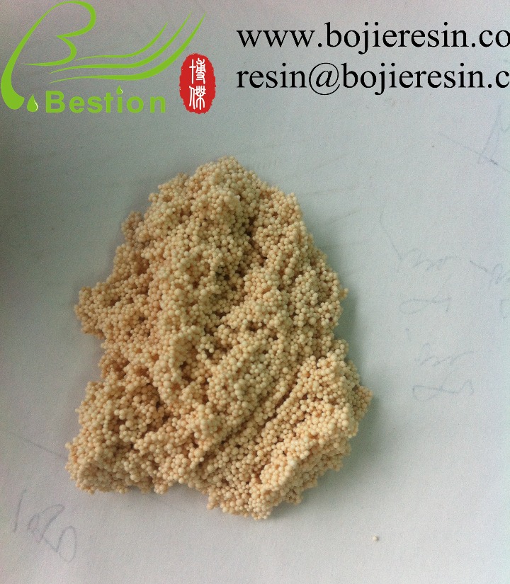 Phenol purification resin