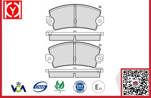 ALPINE brake pad