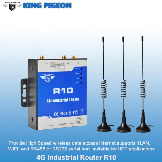 R10 Industrial 4G Router (2LAN 1WAN 1RS485)