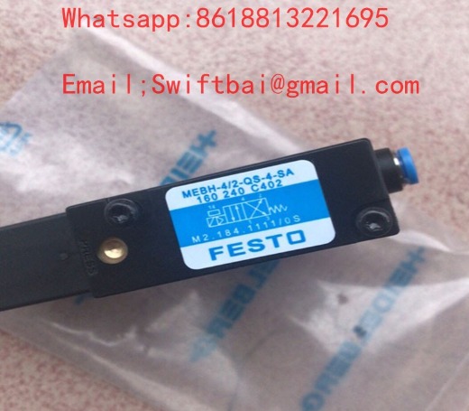 M2.184.1111 Original Cylinder Valve MEBH-4/2-QS-6-SA For Heidelberg Offset Spare Parts