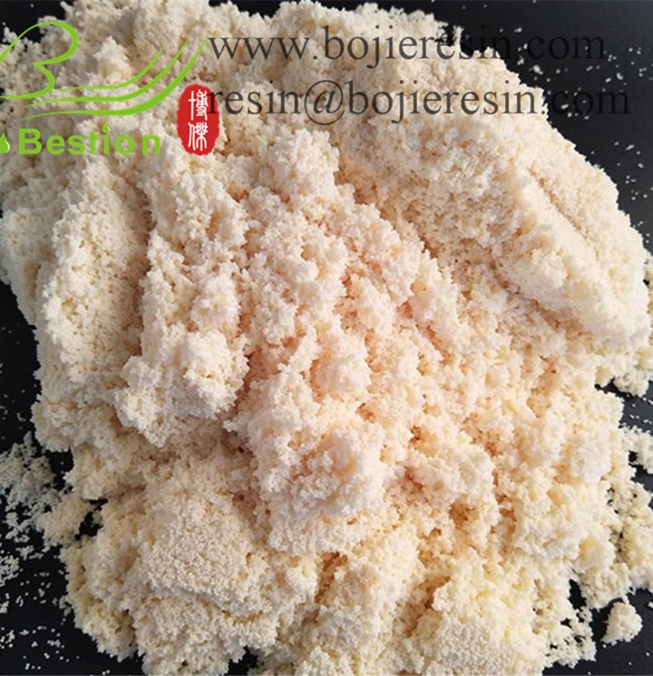 Caprolactam purification resin