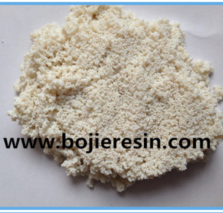 Protein purification ion exchange resin