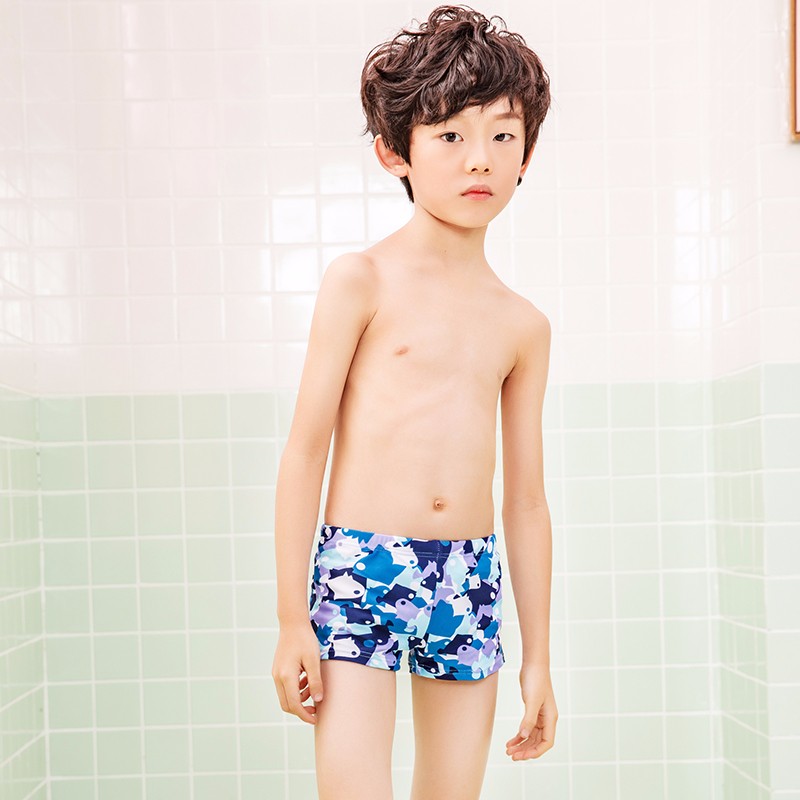 Xia Yan bathing trunks for children Swimsuits for boys small and medium-sized children little boys and young boys swimming trunks cute cartoon bathing trunks