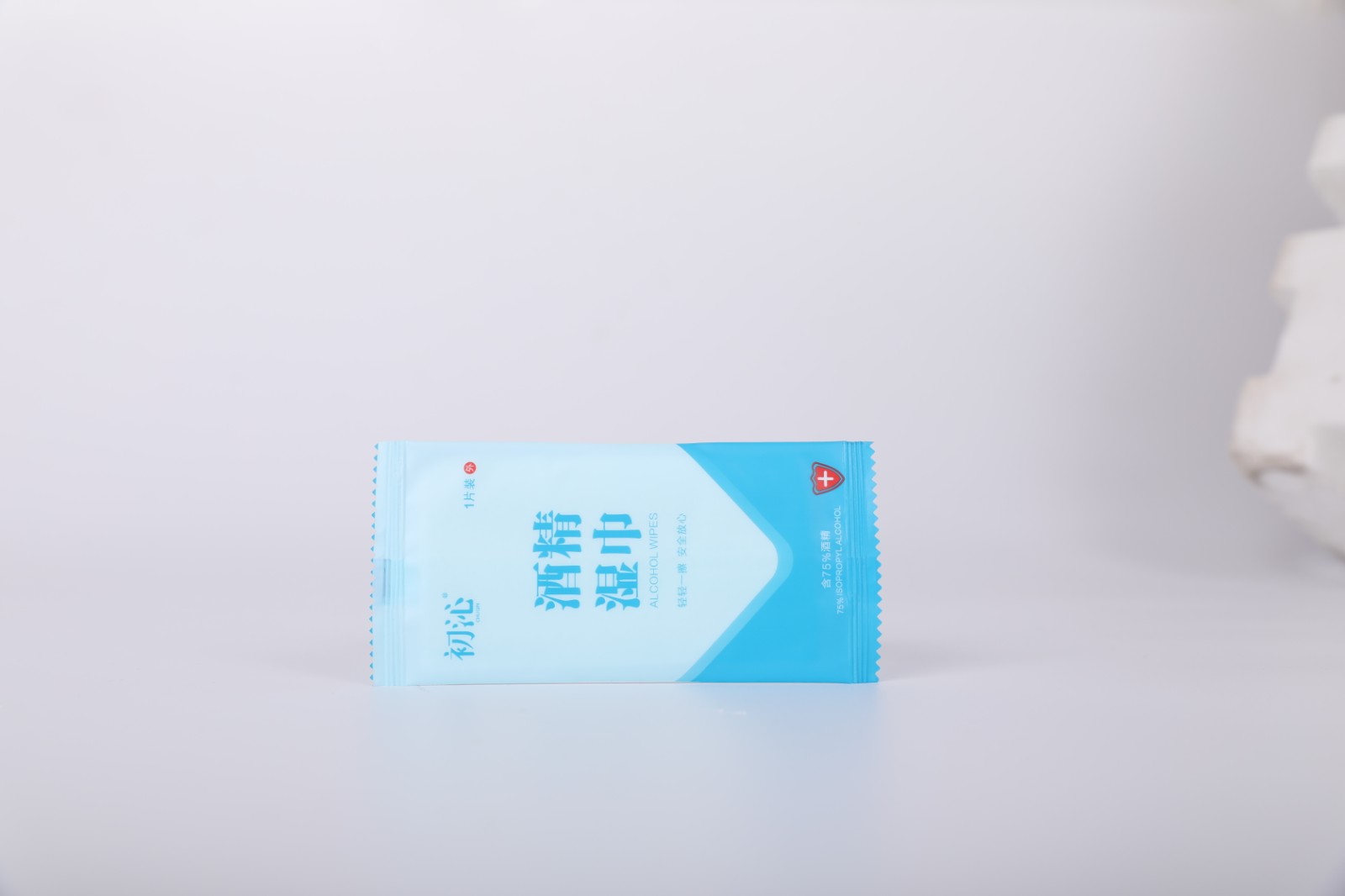 1 piece of alcohol disinfectant wipes