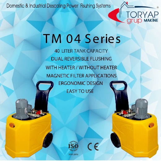 TM04 CHEMICAL DESCALING POWER FLUSHING PUMP