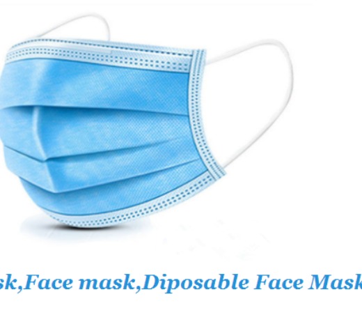 Disposable 3-Layer Masks Anti Dust Breathable Disposable Earloop Mouth Face Mask Comfortable Mask 