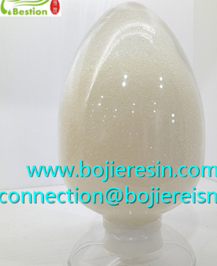 Vitamin C decoloration resin