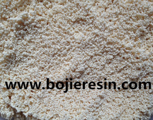 Chelating resin for extraction gallium from Bayer mother liquor