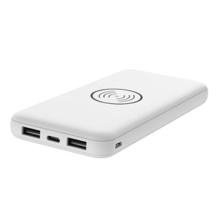 Slim wireless charging charge 3 devices output power bank 10000 mah power bank for mobile phones 