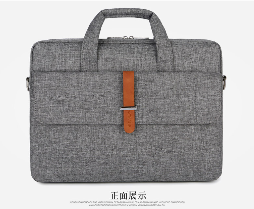 Laptop bag, b/L, shoulder bag, inner bladder bag, flat panel bag, waterproof and shock-absorbing computer protection, logo can be customized