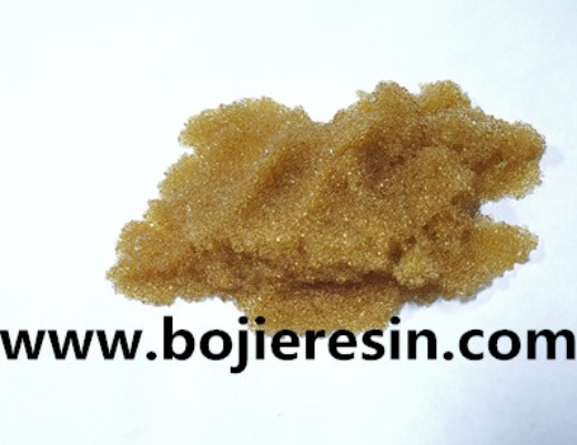 Citric acid separation and purification resin