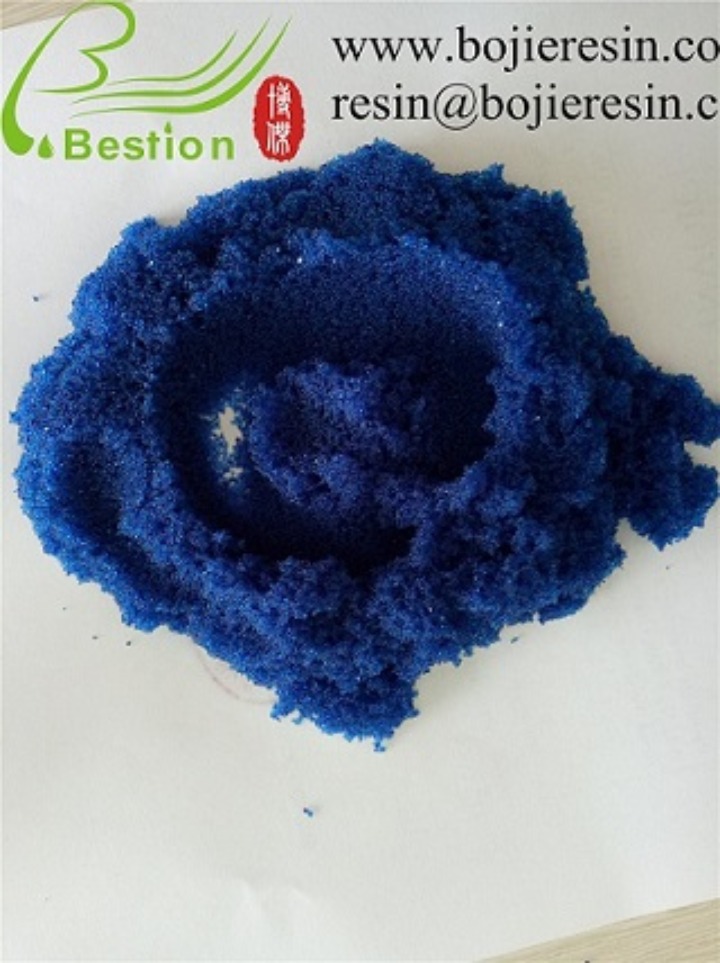 Color Changing Mixed Bed Resin