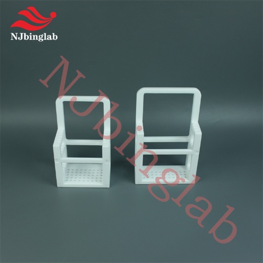 NJbinglab semiconductor PTFE Photomask Cleaning Cassettes, 4 and 5 inches, made to order