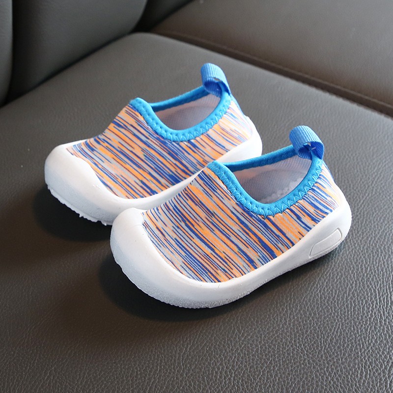 Spring and Autumn shoes for 1-3 year olds, soft soles, non-slip shoes for children, Breathable, anti-collision shoes for boys and girls