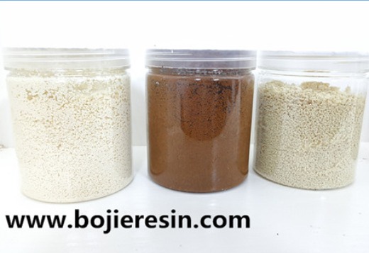 Rhenium adsorption resin