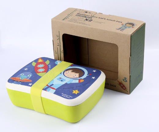OEM Bamboo reusable eco friendly canister lunch box container
