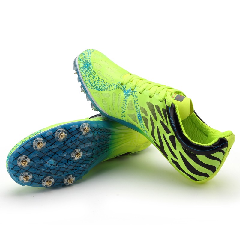 Shenya genuine shoes for men and women professional competition training running long jump ultra light nail shoes