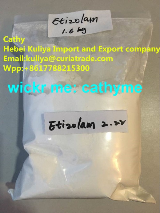 Etizolam： cas 40054-69-I wickr: cathyme