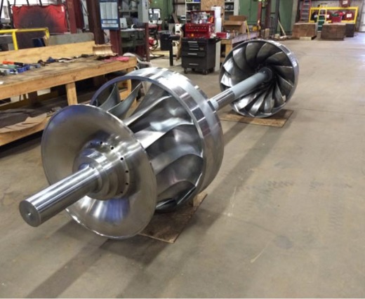 Forging & CNC Francis Turbine