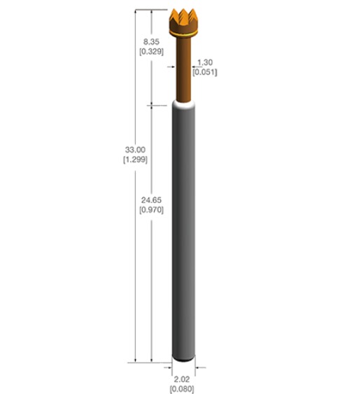 C125 20Amp High Current Contact Probes
