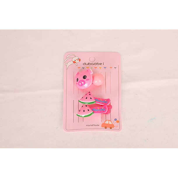 Little cute rubber band clamping suit environmental acrylic ABS nylon rubber band material rubber band clamping suit