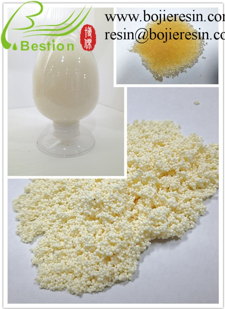Polishing resin for semiconductor ultrapure water equipment